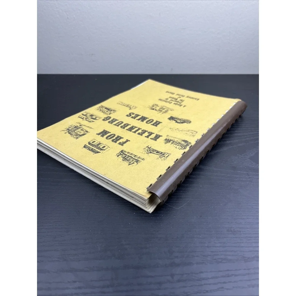 Cookbook From Kleinburg Homes Community Recipes Vintage Local Cookbook